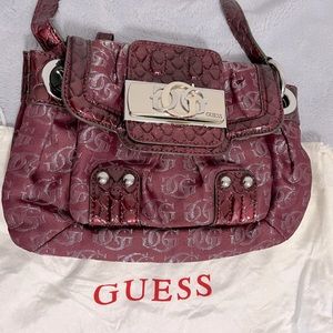 Guess print crossbody bag